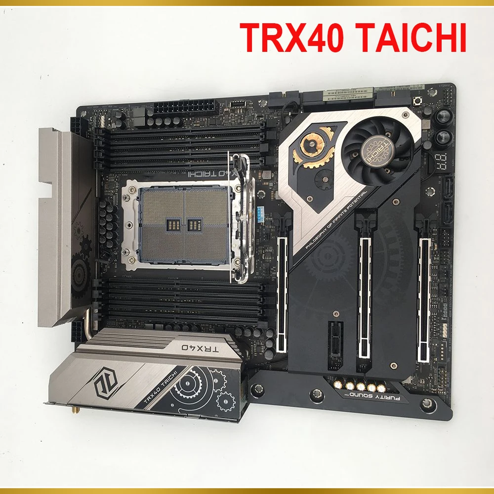 

TRX40 TAICHI для ASROCK 8 × DDR4 8 + 24 контакта ATX 256 Гб Поддержка 3970X 3900X настольная материнская плата