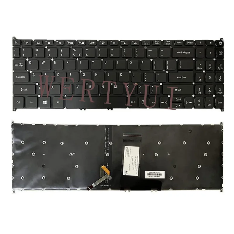

New Laptop US Backlight Keyboard For Acer Swift3 SF313-51-520B 50P6 SF314-56G-57-58 SF514-51-52-54G N18H2 N19H2 N18P1 N17W3