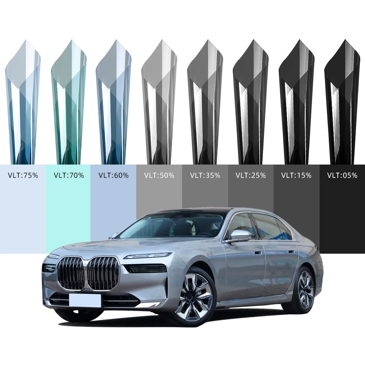 Top Quality Ultra Hd 1.52*30M Heat Resistant Privacy Protection Nano Ceramic Window Solar Film Tint Film for Car Window