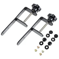 1 set Mounting Clips Pegboard Bracket Hook Installation Tool Metal Smooth Surface Multi Purpose Hooks Home Storage