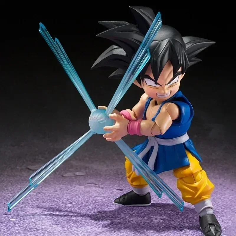 

Original In Stock Bandai Dragon Ball Gt S.h.figuarts Son Goku Kid Kamehameha Anime Figure Action Model Figurals Gift Toys