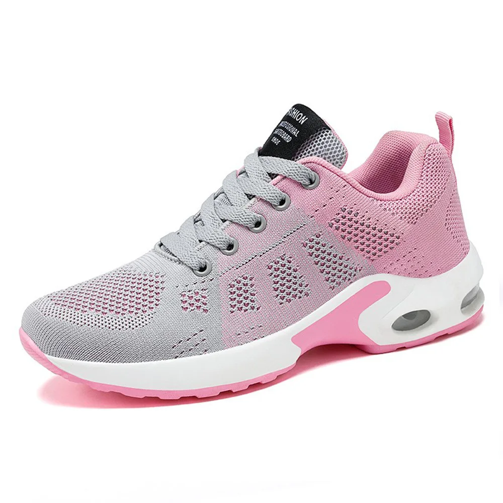 Turnschuhe lässig Frauen Schuhe Outdoor Light Mesh Luftkissen Sportschuhe Walking Running Plattform Komfort atmungsaktive Dame Turnschuhe