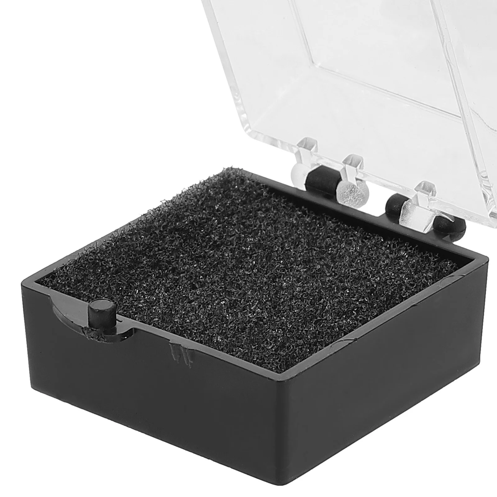 

10Pcs Jewelry Display Box Transparent Acrylic Brooch Storage Holder Smooth Lightweight Case for Ring Pin Badge Organizer Lapel