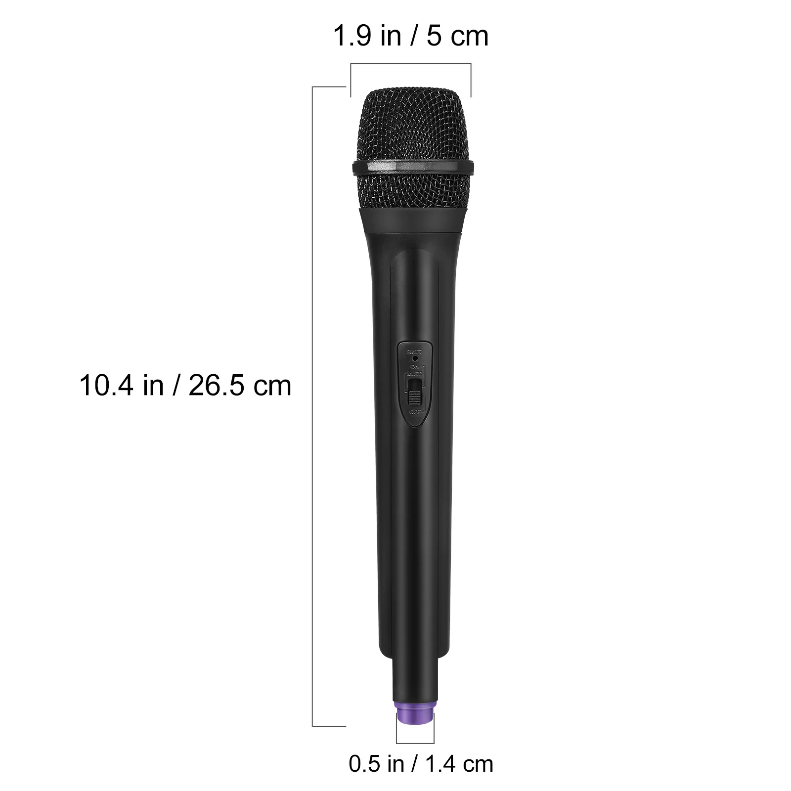 Simulation Microphone Toy Kids Karaoke Prop Fake Pretend Wireless Microphones Clothing Play Playthings High Child