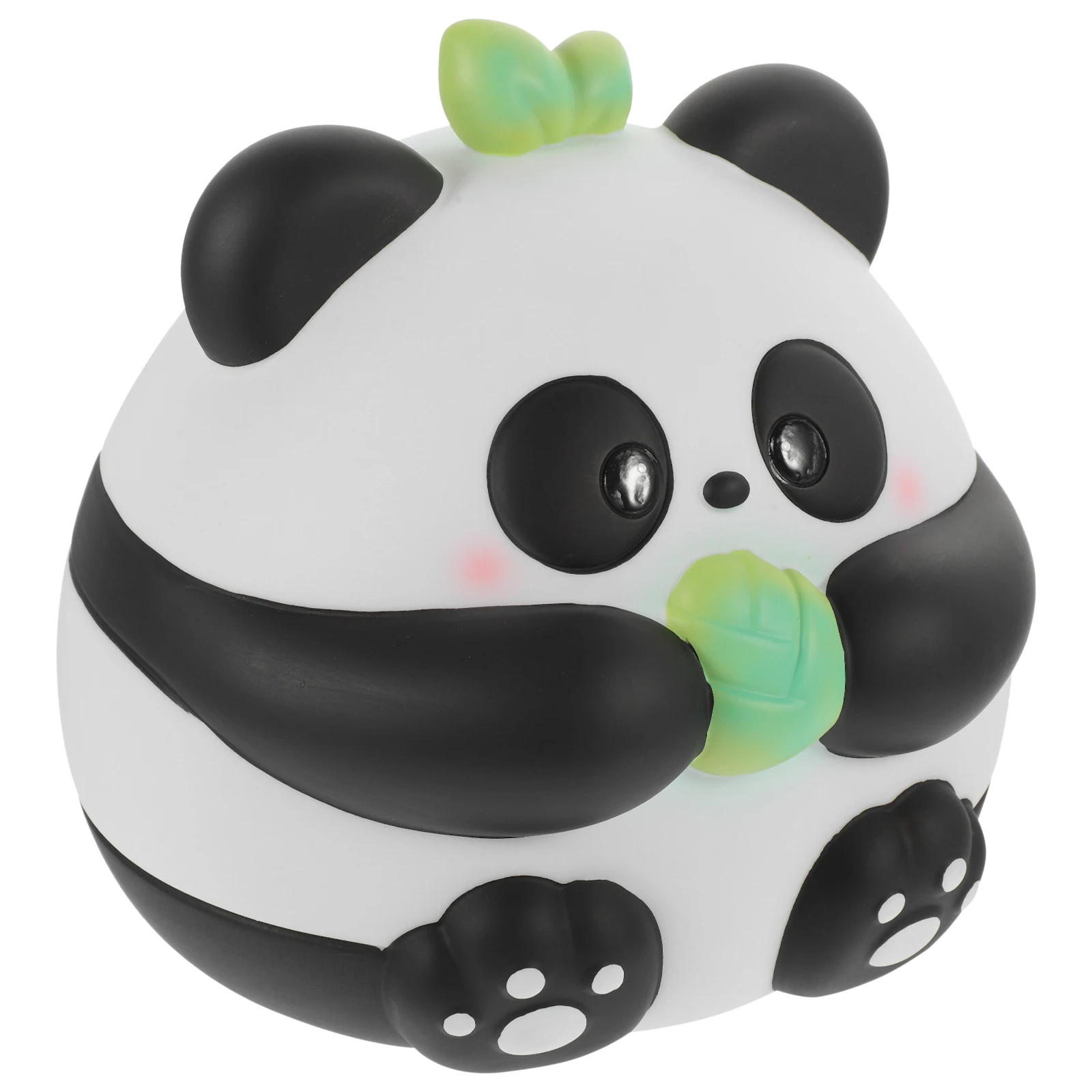 

Panda Piggy Bank Vinyl Cartoon Shaped Saving Jar Decorative Coin Holder Anti-Fall Money Box Gift For Kids Bedroom Living