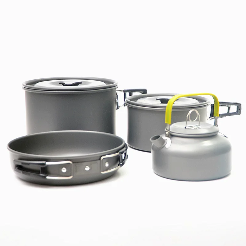 Multi-Functional Camping Set Picnic Cookware Portable Mixed Pot 45 People