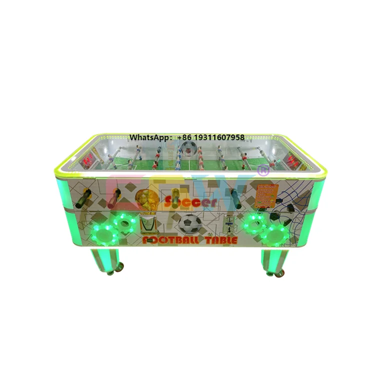 

Amusement Sports Game Coin Operated Electronic Soccer Table Football Table Foosball Table for Sale