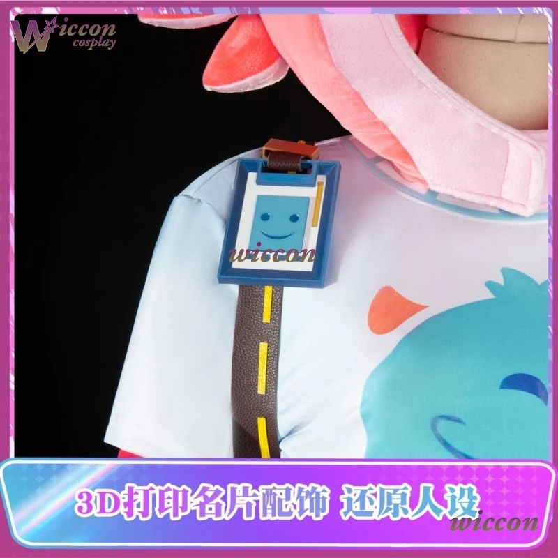 KospLAY Game LoL Neeko الغريب الحرباء تأثيري حلي النساء الزي زهرة نمط تأثيري الذيل البدلة هالوين Neeko موحدة #3