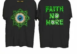 Camiseta Vintage Faith No More, camisa negra de 2 lados, todas las tallas, AH777, 1992