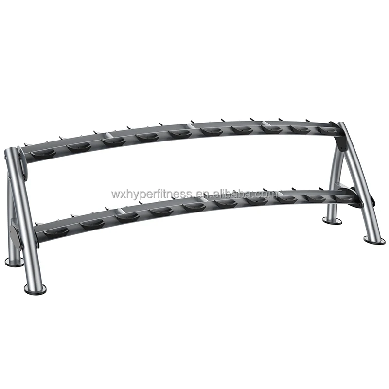 

Hot Sale Foldable Dumbbell Rack Gym Fitness Accessory with Factory Sales Commercial Use 2 Tires Made of Steel and Metal