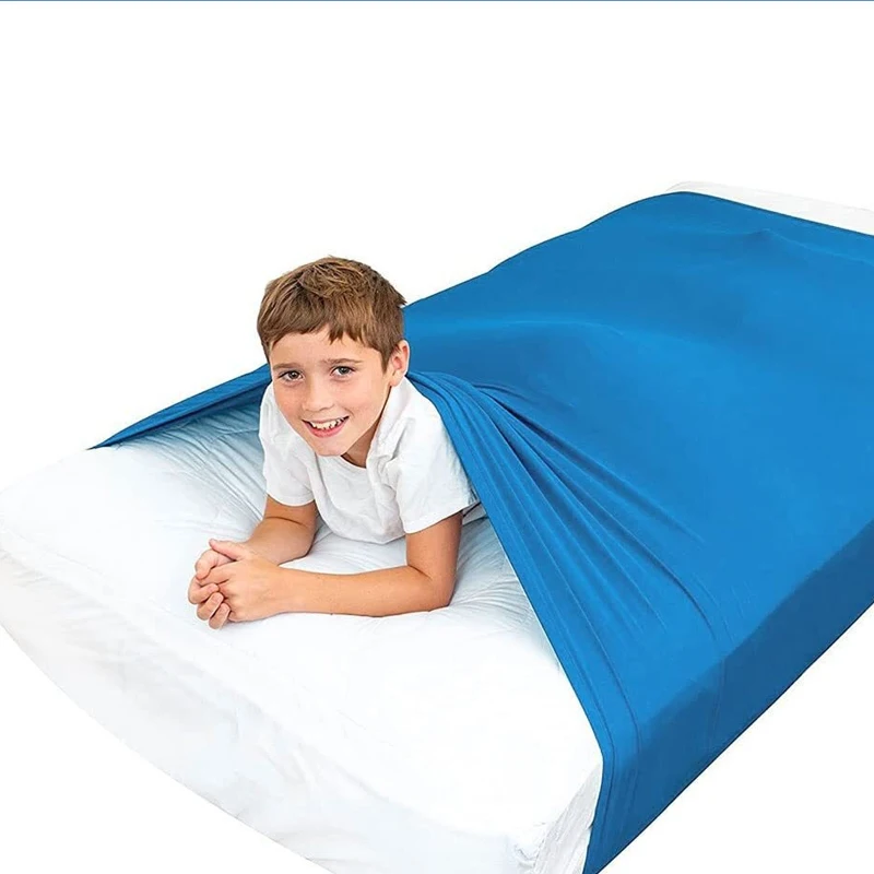 kids-sensory-compression-bed-blanket-deep-pressure-calming-breathable-stretchy-soft-bedding-alternative-to-weighted-blanket