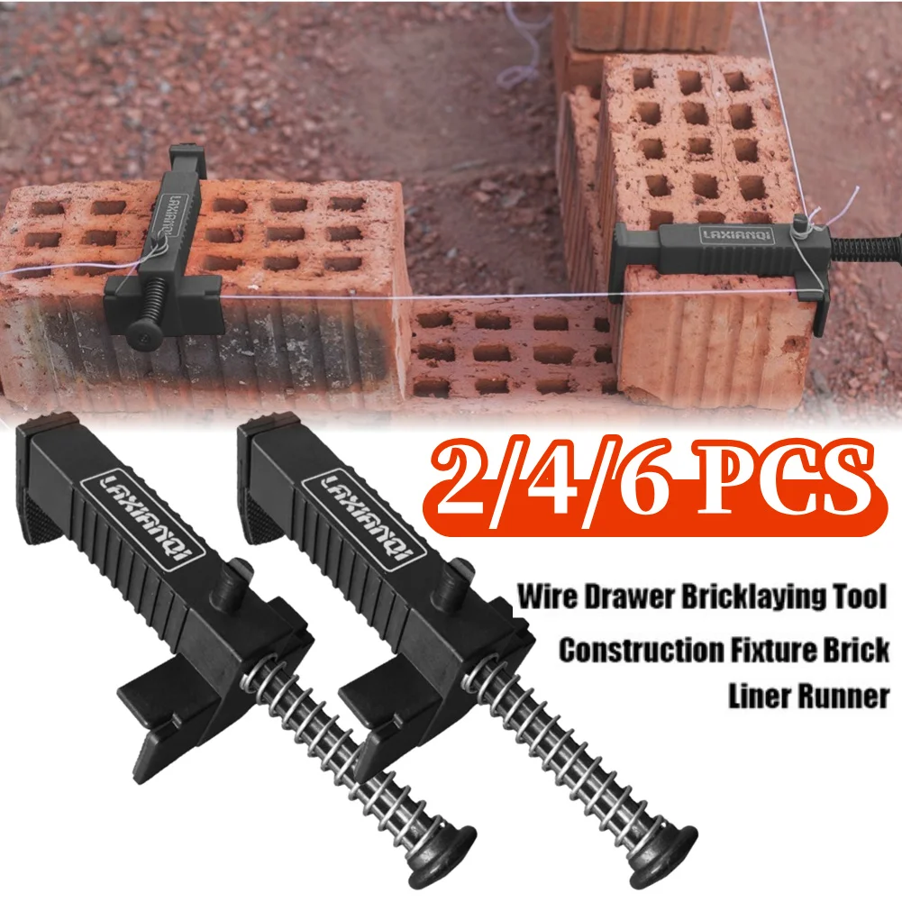 

9-12Cm Liner Wall Builder Brick Line Clips Line Runners Building Wire Frame Brick Liner Runner Brick Liner Wire Runner Drawer