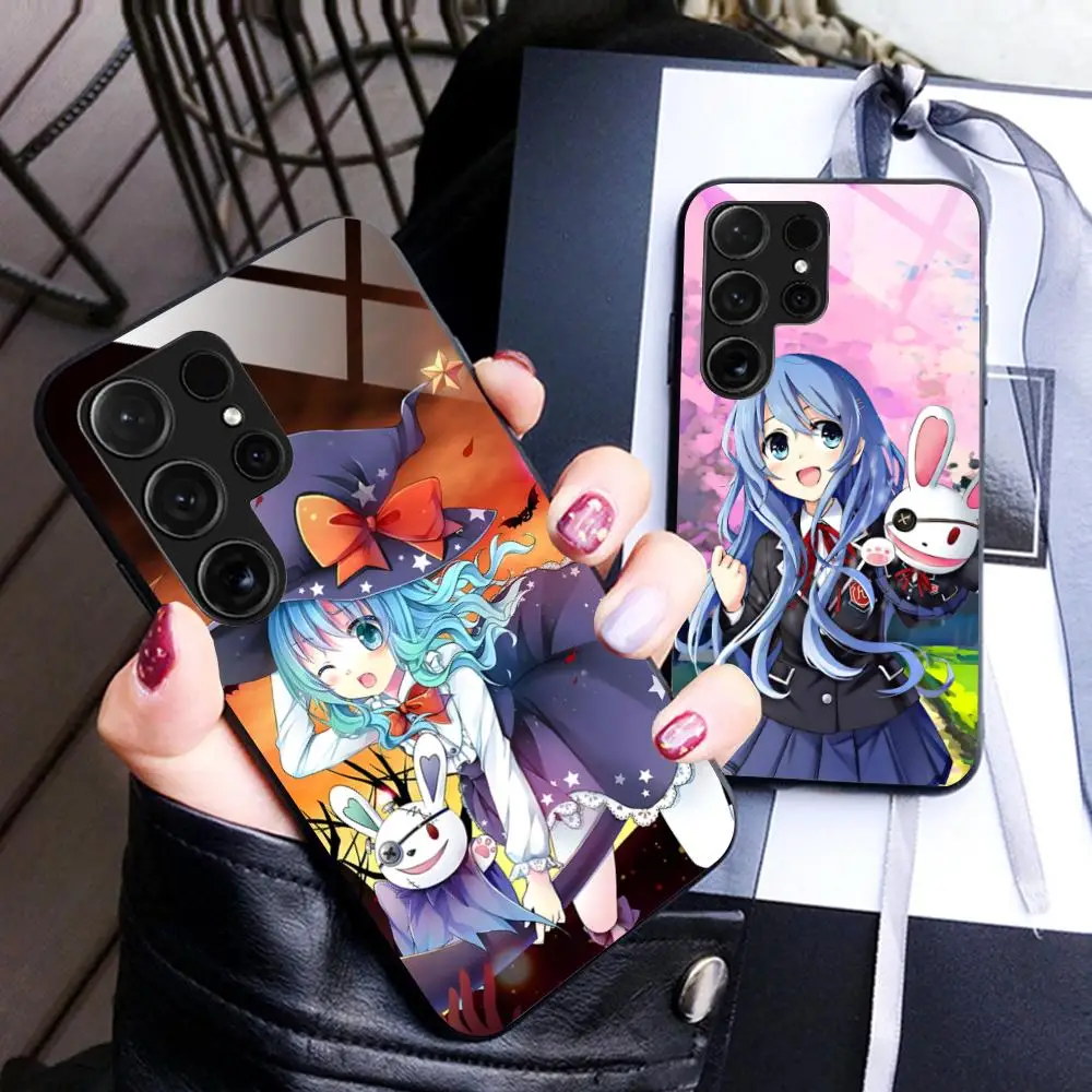 Date a Live Yoshino Glass Mobile Phone Case for Samsung Galaxy A56 55 54 53 52 51 36 35 34 23 16 15 5G Colorful Cover