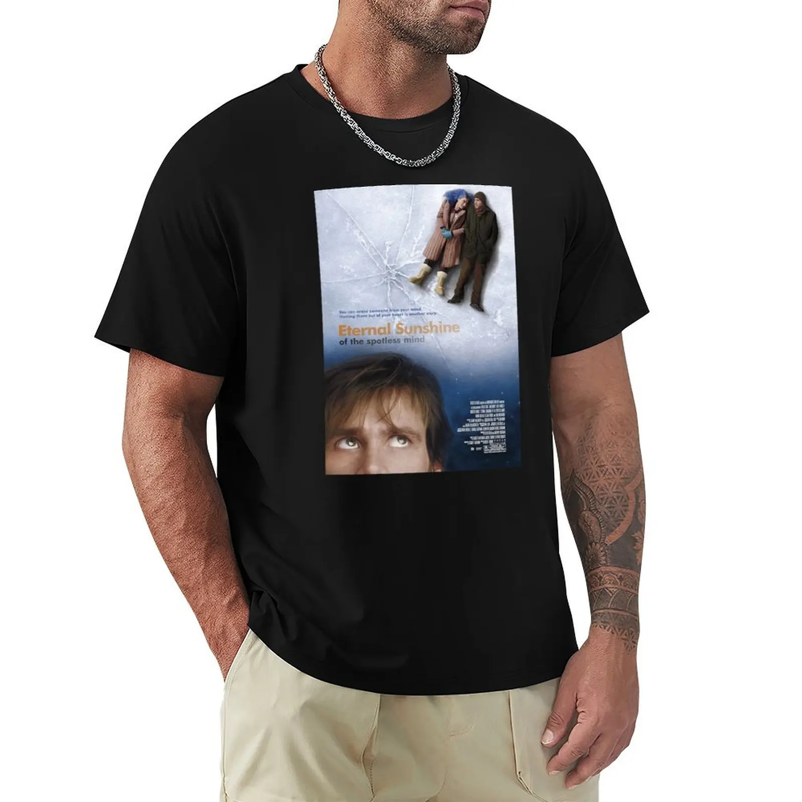 Eternal sunshine of the spotless mind Jim Carrey and Kate Winslet T-Shirt t shirt man luxury T-Shirt