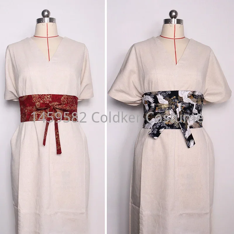Traditional Chinese Girdle Hanfu Belt Retro Japanese Style Corset Waist Obi Dress Waistband Sash Straps Kimono Belt Accessories