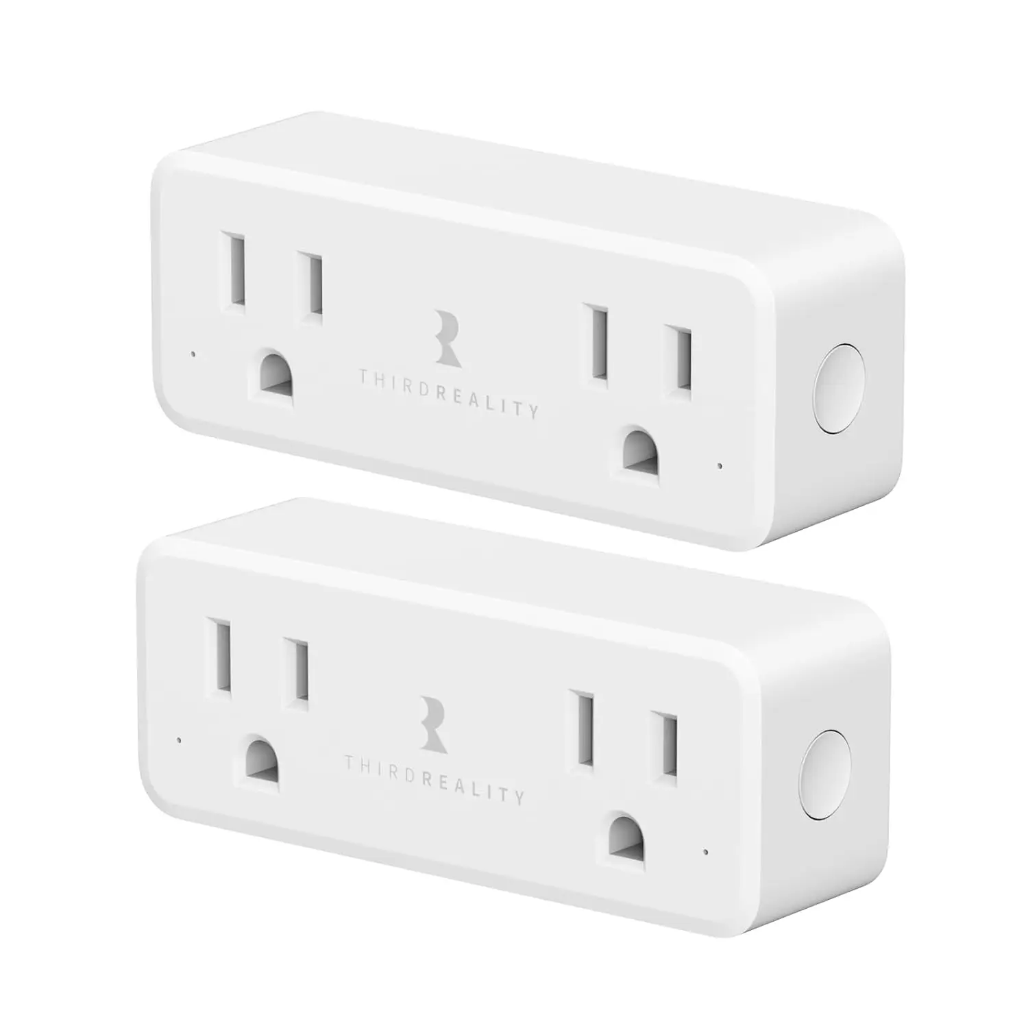 

Smart Dual Plug 2 Pack, Zigbee 2-in-1 Smart Outlet with Independent Control and Power Monitoring, Zigbee Repeater, Compatible with Home Assistant, SmartThings, Homey