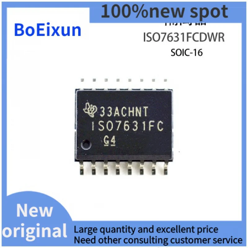 

100%Genuine Original ISO7631FCDWR PackageSOIC-16Digital Isolator Integrated PatchIC