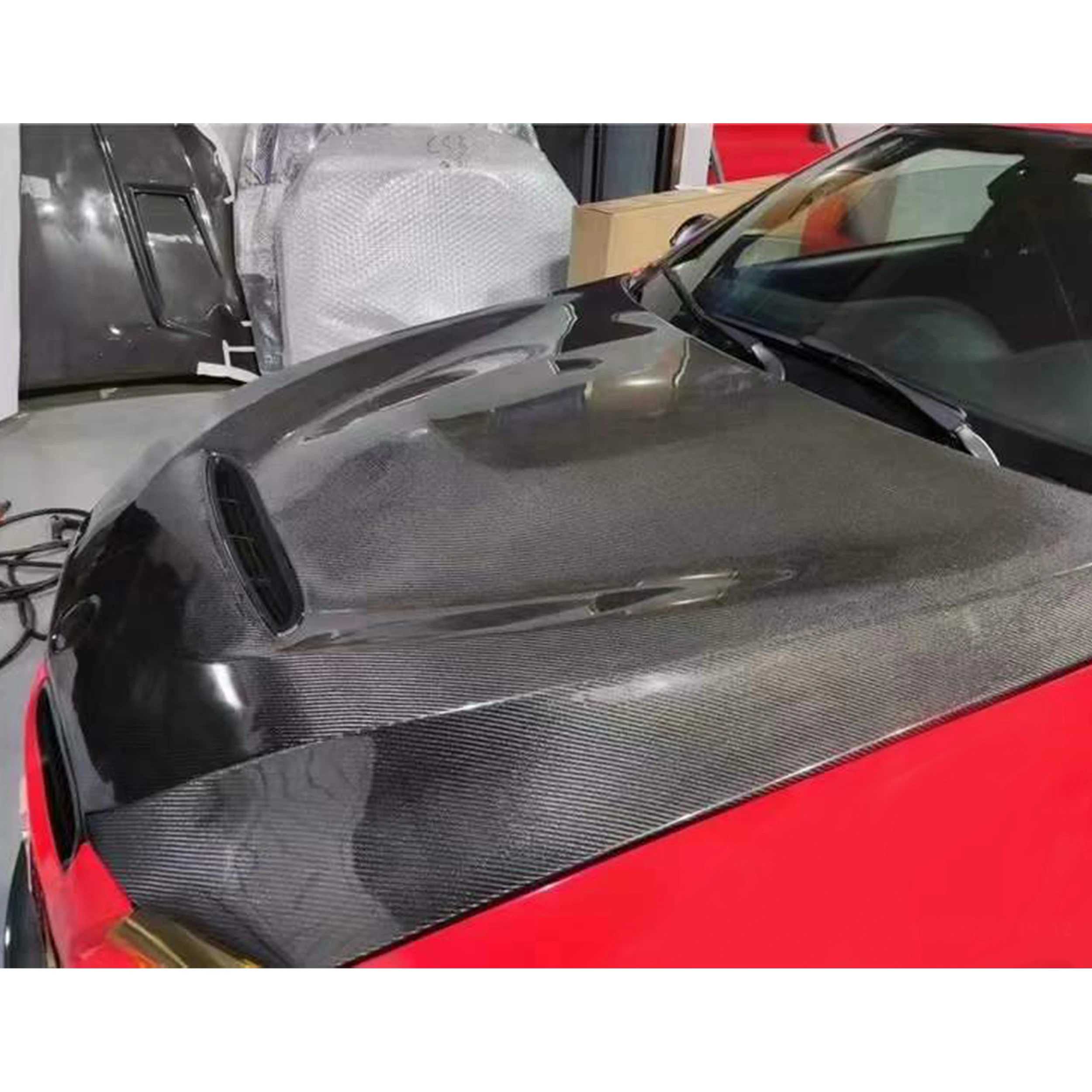 Osłona maski silnika z włókna węglowego GTS do E92 M3 2005 2006 2007 2008