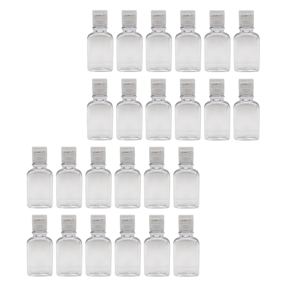 

35 Pcs Hand Washing Bottle Lotion Octagonal Cosmetics Sub Toiletries Travel The Pet Flip-open