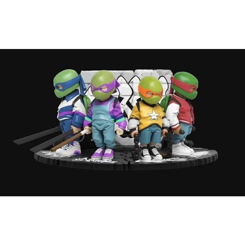 

Spot Mighty Jaxx Trendy Play Limited Edition Teenage Mutant Ninja Turtles By Daniel Yad