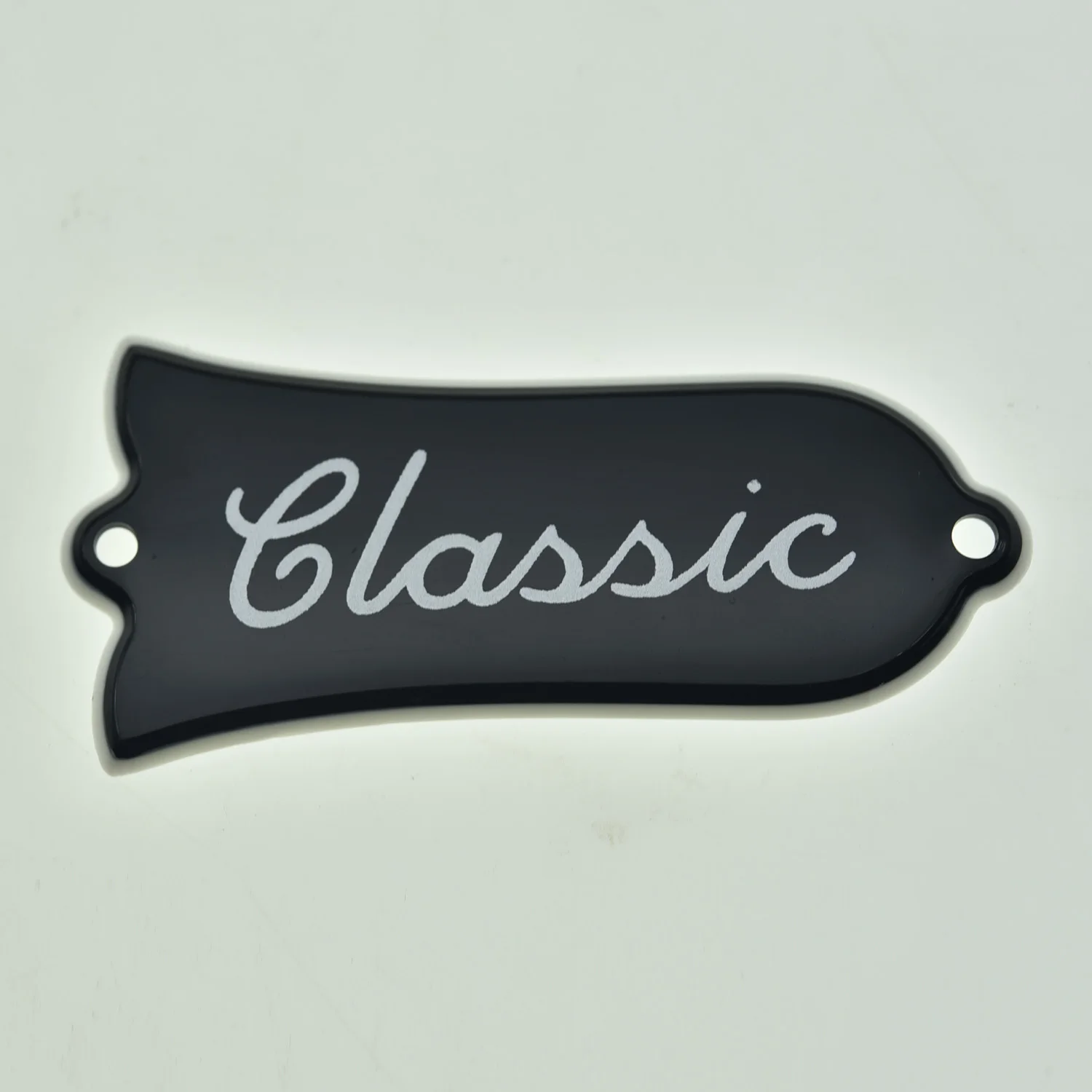 KAISH Premium Silver Paint Truss Rod Cover with Stainless Steel Screws for Gibson LP Les Paul/SG/ES Electric/Acoustic Guitars - view 2