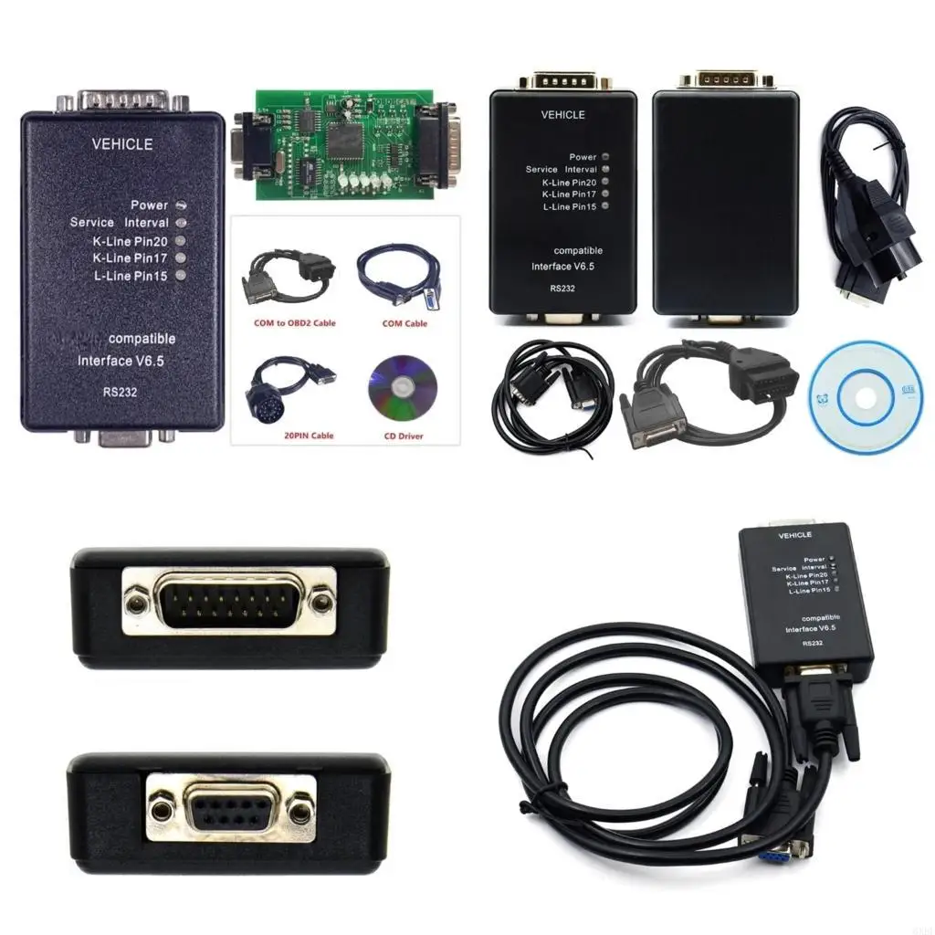 6XDF Vehicle Engine Tuning Device, Programming Tool for E30 E31, Real Time Monitoring
