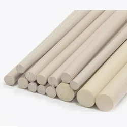 1pcs PEEK Rod Polyetheretherketone Bar Special Engineering Plastics High Temperature Resistance Precision Part Length = 500 mm