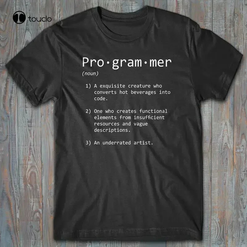 Cool Programmer T-Shirt - Programmer Definition Funny Gift For It Developer
