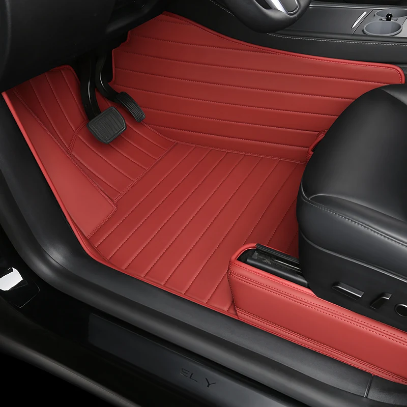 Tesla Model Y 3Custom Fit Car Accessories Floor Mat Interior Genuine Mat for Tesla Model Y Double Layers for Front and Rear Seat