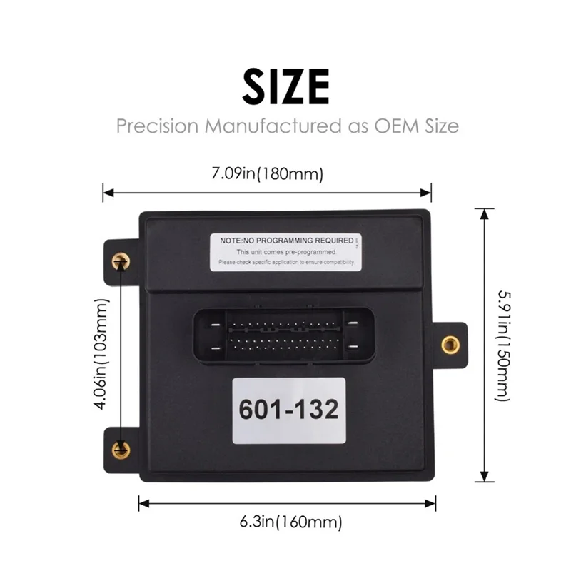 وحدة التحكم في مضخة الوقود المبرمجة مسبقًا لكاديلاك إسكاليد تشيفي جي إم سي - أرقام الأجزاء 601-132، 15213110، 20759945، 20850907