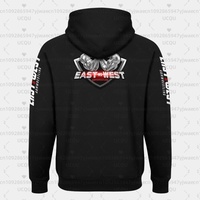 Men's New East vs West 19 Jersey Wrist Training Fitness Match Day Outfit Comfortable Hooded Hoodies Sport Sweatshirt