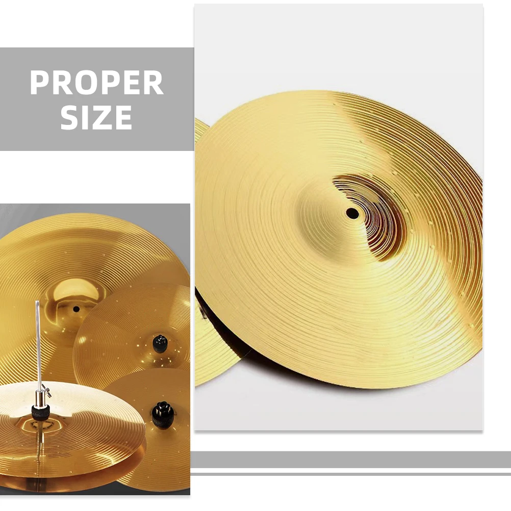 

For Set Metal Splash Cymbal Practice Jazz Metal Cymbal For Drums Drum Crash Cymbals Music Instrument Drum Accessories