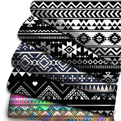Aztec Tribal Pattern Polyester Cotton/Swimwear Fabric for Tissue Sewing Quilting Fabrics Needlework Material DIY Doll 50*145cm