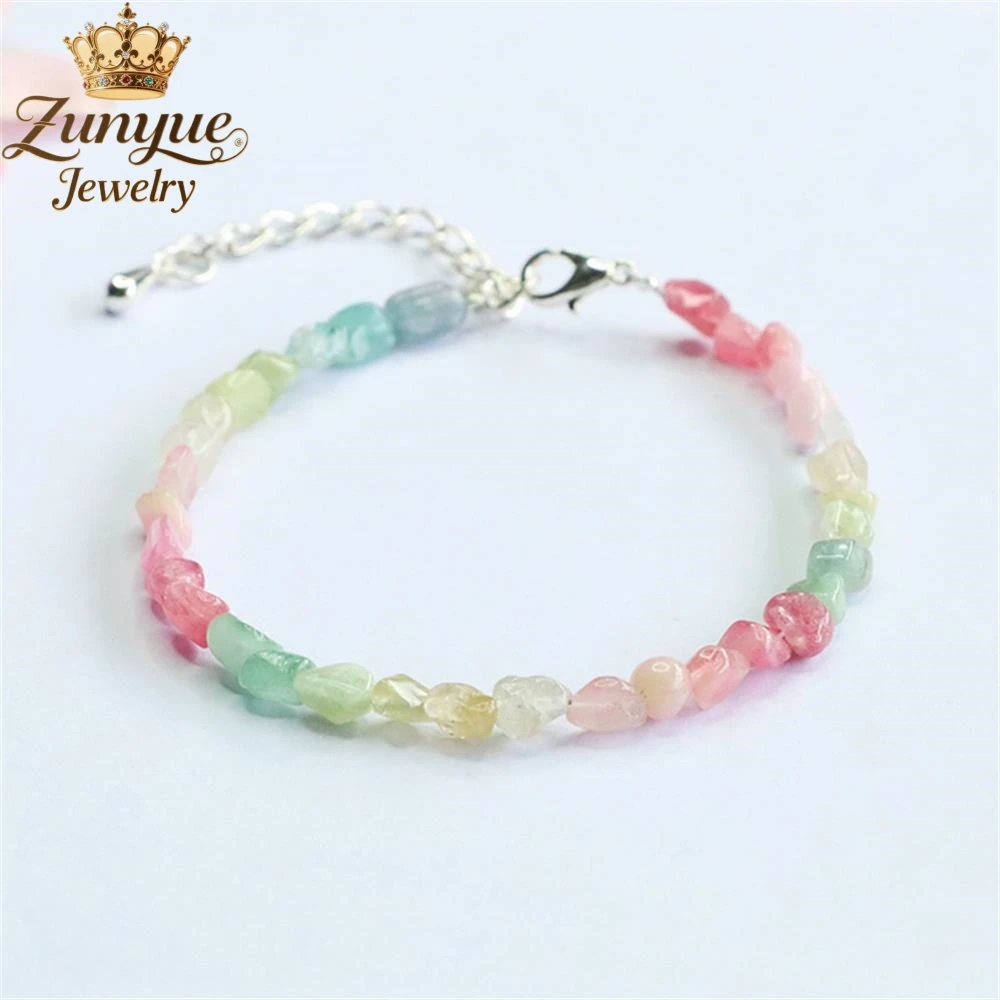 

Natural Candy Colorful Crystal Bracelet Luxury Quality Jewelry Exquisite Elegant Popular Fashion Jewelry Charms Best Young Gift