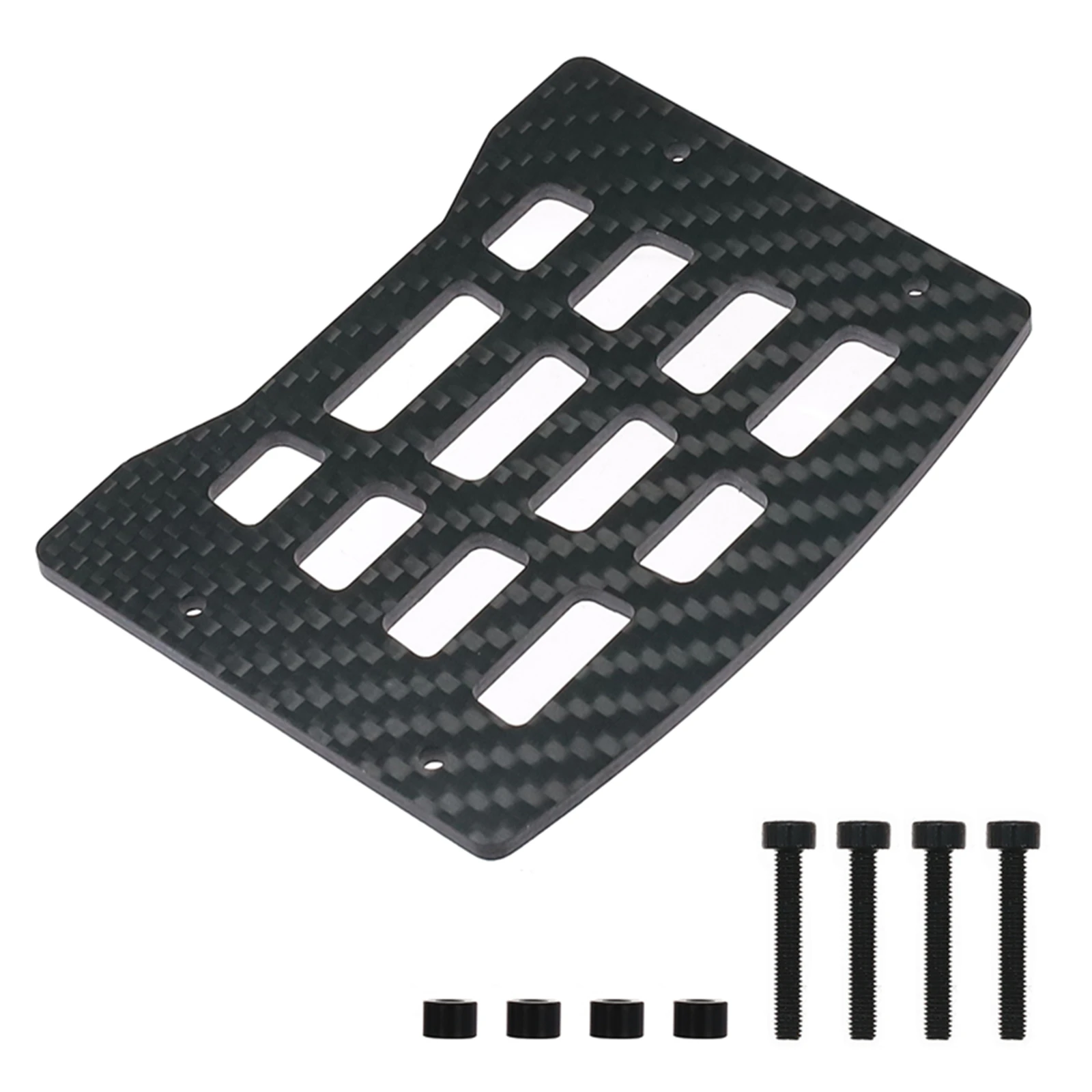 

1 SET Carbon Fiber Luggage Carrier Roof Rack Roof Protection 1/14 MJX Hyper Go 14211 RC Car Upgrade Parts Accessories