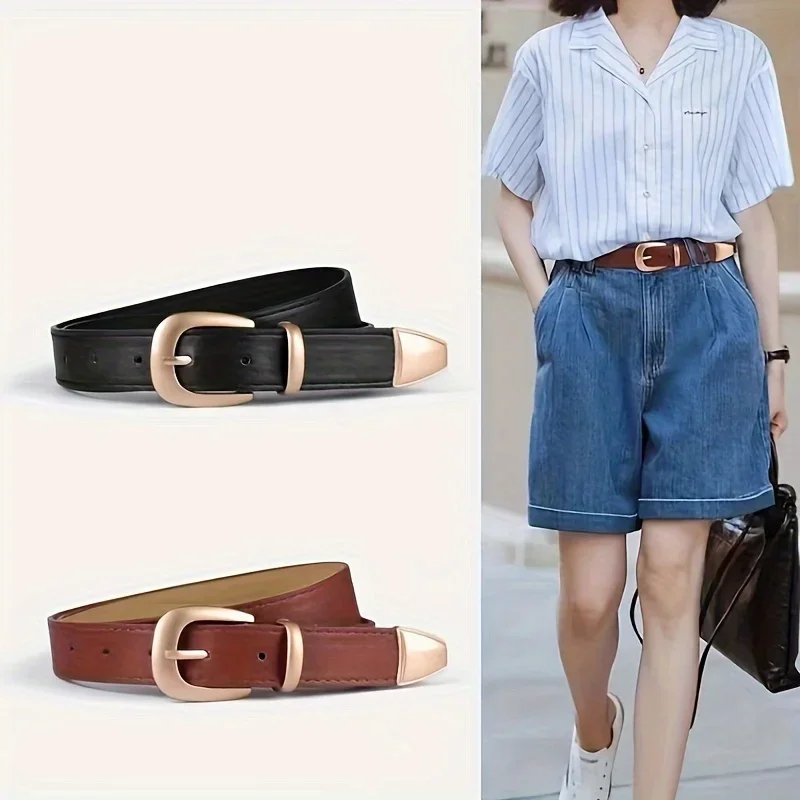 

2024 New Belt Women's Decoration, Paired With Skirt, Versatile Jeans Belt, High-end, Niche Design Sense