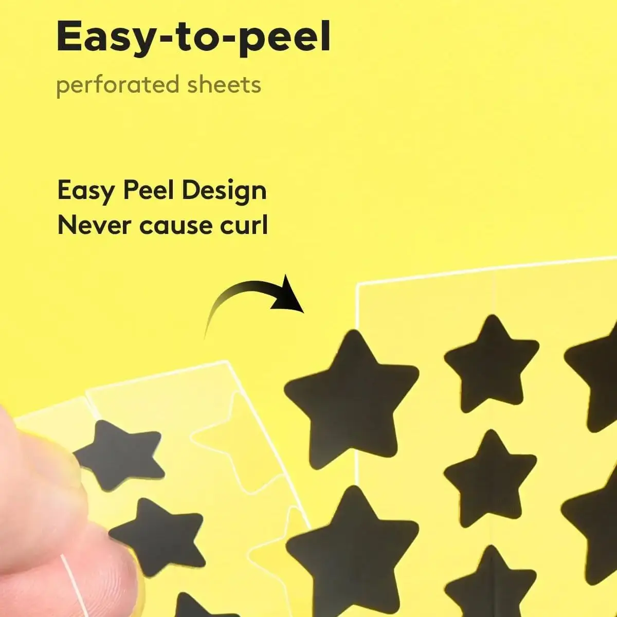 400/200 قطعة/صندوق على شكل نجمة - يحتوي على رقعة حب الشباب بزيت شجرة الشاي، خالية من الكحول، امتصاص غير مهيج لأقلام حب الشباب