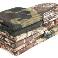 5 Colors Outdoor Camping Camouflage Mesh Fabric Sunshade Net Home Garden Decoration Camo Net Privacy Screen Hunting Accessory