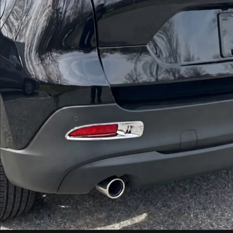 Suitable For Mazda  CX-5 2026  rear bumper fog light decorative frame ABS automotive exterior accessories