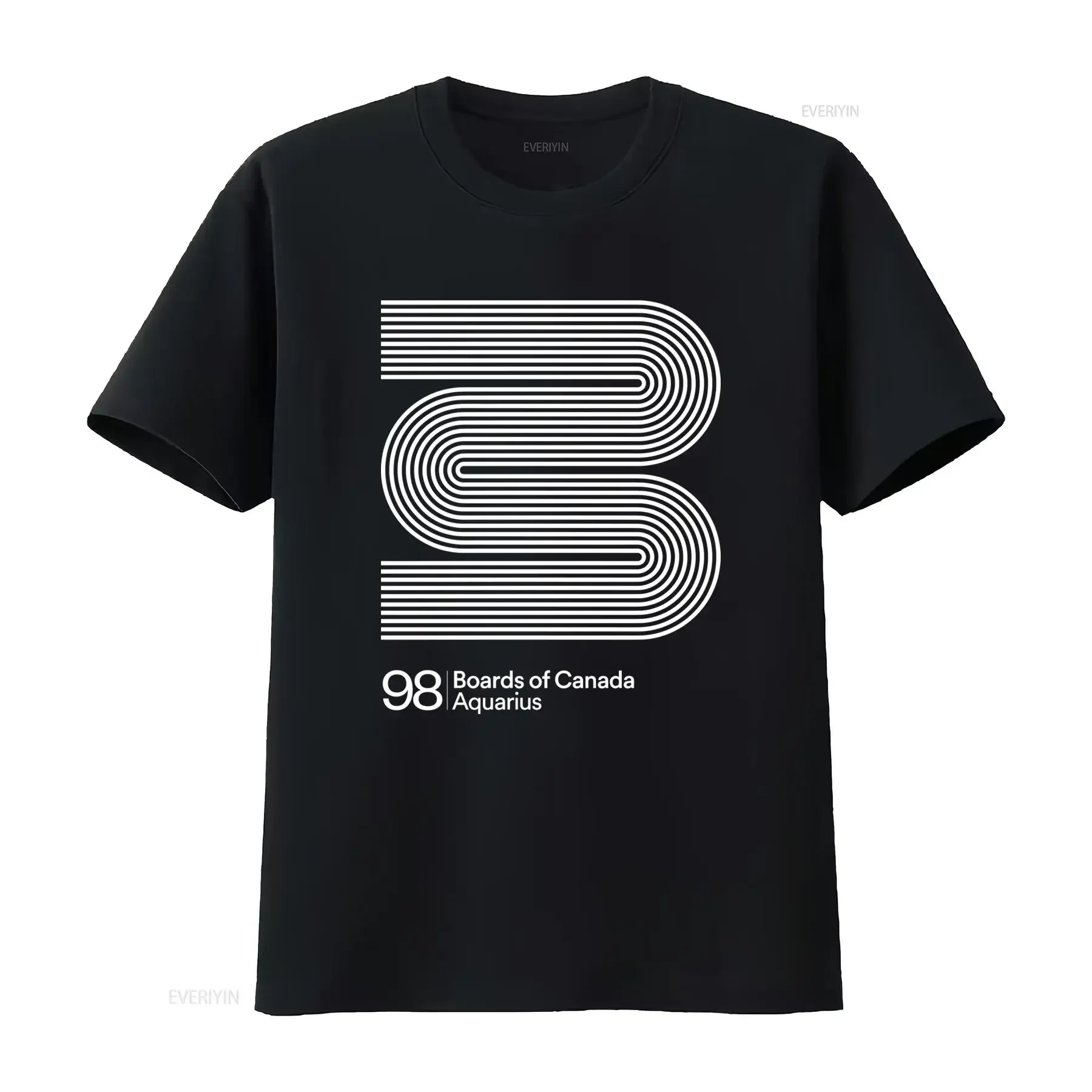 Retro 98 Boards of Canada Aquarius Design T-Shirt im Vintage-Stil für Männer und Frauen, einzigartiger Druck, Vintage-Waschung, stilvoll