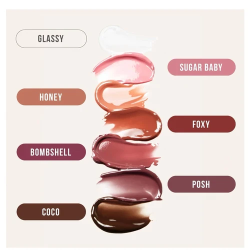 Imagen 2 del producto 11 colores 2025 nuevos cosméticos HUDA BEAUTY espejo lápiz labial alto brillo hidratante Coco/Posh/Bombshell lápiz labial de maquillaje para mujer