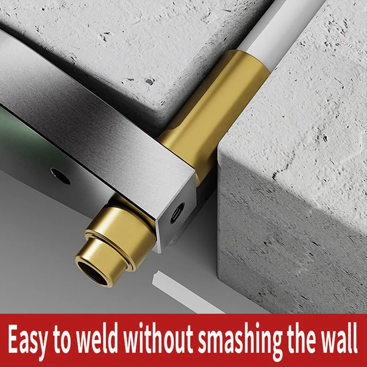 ABFW Extended Anti Blocking Mold Heads PPR Hot Melt Machine Mold Heads PPR Pipe Special Long Hot Melt Heads No Smash Wall