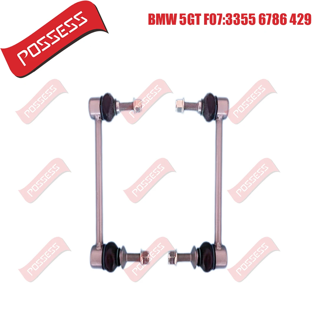 

A Pair of Rear Axle Sway Bar End Stabilizer Link Ball Joint For BMW 5 Series GT F07 2010-/ BMW 5 Series F11 2012-/,L=R