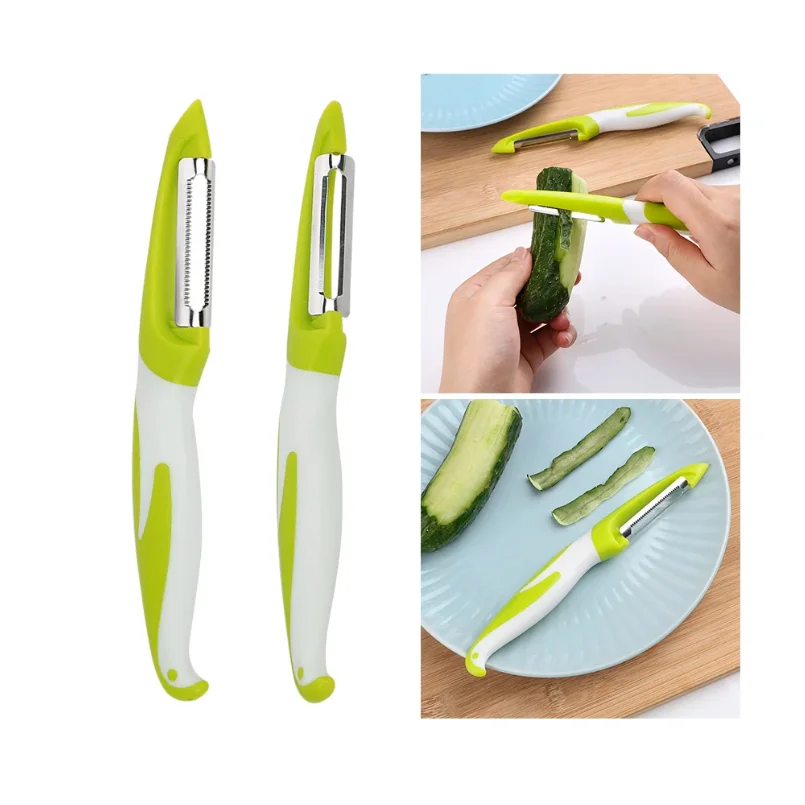 Vegetable Slicer Peeler Knife Carrot Potato Fruit Shred Grater Gadgets Stainless Steel Peeler Zester Razor Sharp Cutter