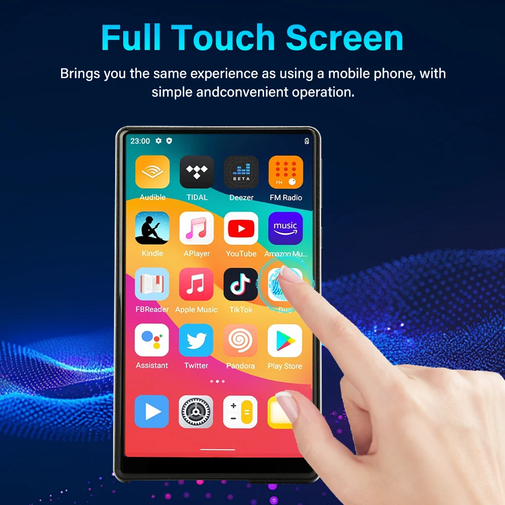 64GB/32GB Android 11.0 WIFI MP4 hráč 5.0