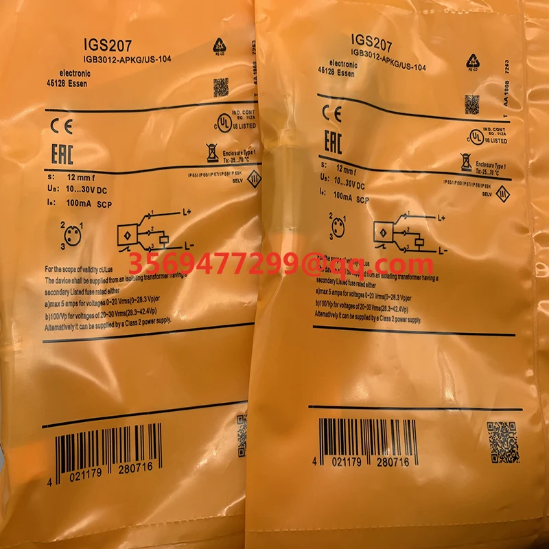 

Proximity switch IGS253 IGS254 IGS255 Brand new original spot