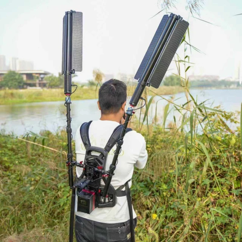 Multifunctional single soldier shooting fill light rack picture transmission backpack rack aggregation pusher backpack