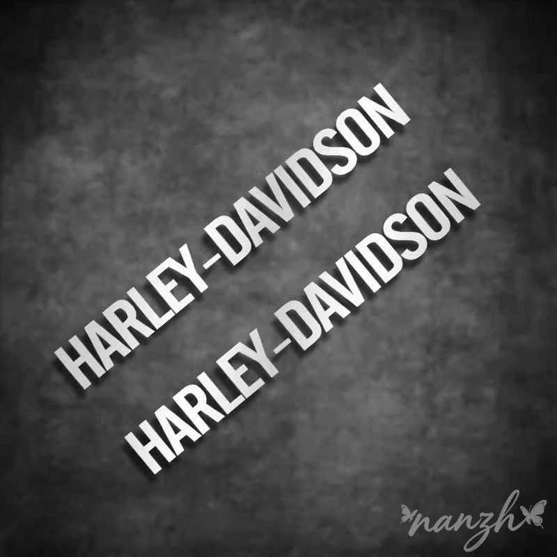 Personalized Decorative Water Proof Decals Retro Style Motorcycle Body Stickers For Harley Davidson Reflection Car Accessories view 3