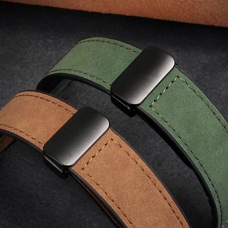 حزام سيليكون جلدي لساعة Huawei Watch Fit 4 Pro Fit3 Band حزام رياضي بحلقة مغناطيسية لسوار Huawei Fit4 Fit4Pro