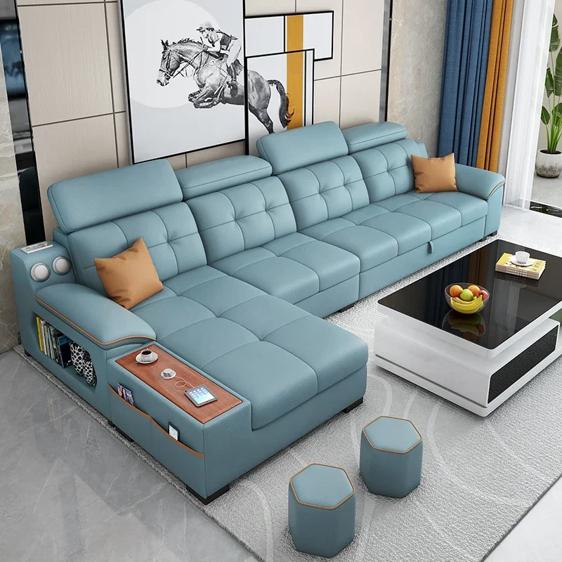 Modern Sleeper Luxury Living Room Sofas White Storage Large Cloud Lounge Living Room Sofas Fluffy Floor Canape Salon Furniture